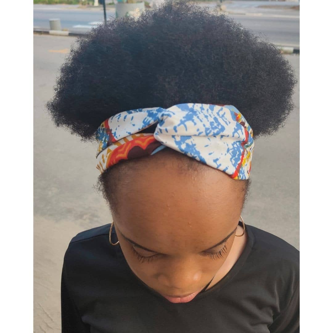 Bandeau cheveux élastique en wax (motifs au choix) | Boutique de vêtement  africain | TANHNI
